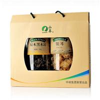 中粮山萃菌菇-食用菌山珍礼盒 2桶装 艾月坊 