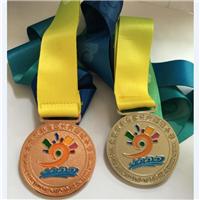 武汉专业马拉松比赛奖牌制作厂家，武汉订做铜制奖牌材质上等