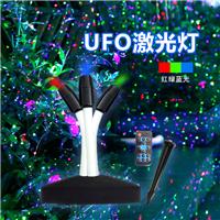 供应新款RGB激光灯草坪灯 静态UFO防水灯 庭院插地灯圣诞灯欧美灯