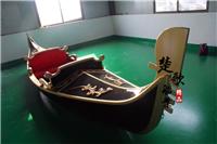14米双层画舫木船旅游景区观光游船水上餐饮画舫厂家