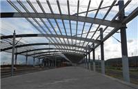 滁州拉杆钢结构雨棚-来安奔腾钢结构-滁州钢结构雨棚