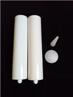 300ml白色玻璃胶管 美缝剂施工空胶瓶 HDPE黄岛供应