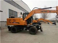 郑州出厂价销售恒特HTL135轮式挖掘机