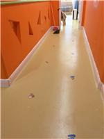 幼儿园PVC卷材地板，施工效果图与您分享