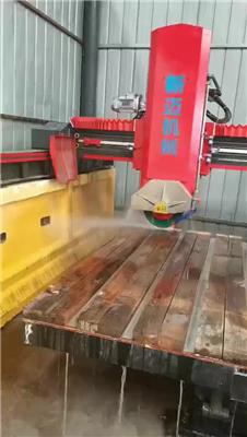 河南新迈厂家各种石材切边机 可倒角 拉槽切割 石材切边加工机械