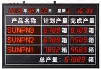 淄博桓台、淄川、博山、临淄、沂源LED电子数据统计看板在工厂工地商场电子看板应用方案