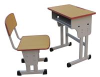 教室课桌椅620*400多层板注塑封边课桌凳