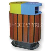 新疆塑木垃圾桶/新疆户外垃圾桶抗紫外线耐用/华庭果皮箱质量至上