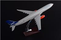 深圳浩东汇厂家专卖A330北欧航模树脂静态飞机模型40cm