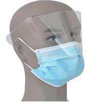 上海厂家直供一次性镜片口罩防护面罩医用防飞溅面罩