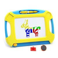 未来玩具先生 儿童画板ABS塑料涂鸦画写板彩色磁性写字板