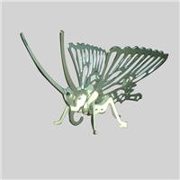 蝴蝶不锈钢工艺品 模型 激光切割加工
