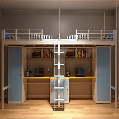 艾尚家具广东学生用公寓床 油漆环保 床架牢固
