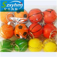 供应pu发泡弹力球 儿童运动玩具球 尺寸颜色可定制