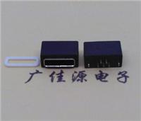 micro usb防水母座接口定义micro防水母座180度带塑胶圈