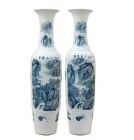 景德镇厂家供应陶瓷大花瓶 结晶釉落地大花瓶 装饰礼品