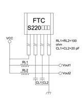 远翔高性能集成电机霍尔IC FS220 12v双相风扇电机