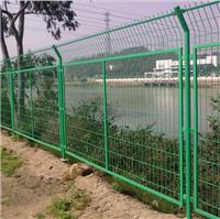 供应现货双边丝护栏网 绿色圈地养殖铁丝护栏 临时防护护栏网