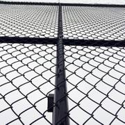 运动场护栏网 校园球场围网 扁铁组装式围网 现场组装式护栏网
