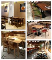 西安日韩料理店简约现代实木椅子个性定做生产厂家