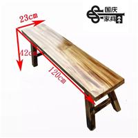 江西碳化木桌椅，条凳价格，国庆家具
