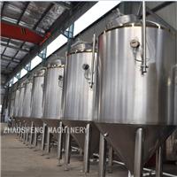 朝盛啤酒设备配套产品 定制济南啤酒发酵罐 304不锈钢材质