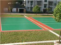 湘西公园篮球场地面设计 中铁局丙烯酸篮球场地胶施工成功案例