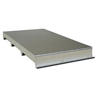 聚氨酯单面铝箔屋面板 宝润达 60mm聚氨酯单面彩钢夹芯板