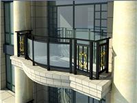锌钢阳台护栏厂家阳台栏杆设计安装阳台玻璃护栏装修