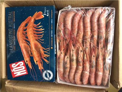 华厨联盟进口阿根廷红虾L1**船冻日本料理批发