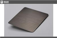 名佳利彩色不锈钢黑钛拉丝板 不锈钢拉丝板加工厂 彩色不锈钢装饰板供应商