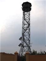 信丰公司设计制作楼顶通讯工艺装饰铁塔