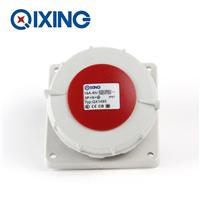 启星QX1485 5芯暗装插座 工业插座 防水插头插座厂家直销