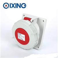 启星QX1506 4芯暗装插座 工业插座 防水插头插座厂家直销