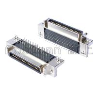 SCSI Connector 50PIN Female CN-type Right Angle