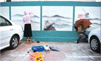 北京墙体彩绘，幼儿园彩绘，北京校园墙体彩绘，墙绘