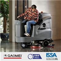 杭州高美爱卡洗地车，清洗效率2倍于手推式洗地机,驾驶式洗地机GM-AC