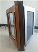 贝科利尔110系列铝包木内开外带金钢网高端定制系统门窗