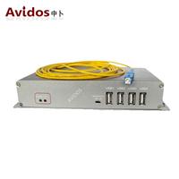 AVIDOS 4路USB光纤延长器光端机打印机U盘USB2.0光纤收发器SC口