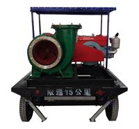 上海舜隆泵业机械供应SLDWYC型移动式单缸柴油机混流泵