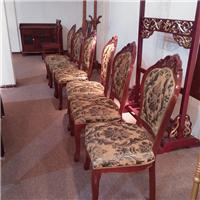 山东凯琦家私厂家直销现代简约小户型客厅家具实木餐桌椅