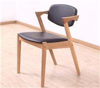 美式乡村Z形扶手实木酒店餐椅 创意咖啡厅椅子热销