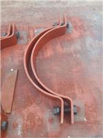 河北沧州盐山专业生产管道配件 电厂配件 支吊架 垫板 环形耳子 双螺纹吊杆 管卡 三孔短管夹