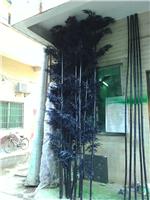 仿真黑色竹子 黑色环保竹子 塑料竹子 假竹子