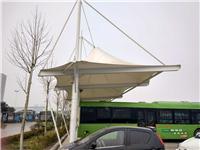 河南新能源充电站充电站张拉膜结构遮阳棚遮雨棚