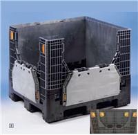 重型折叠箱**大型托盘式卡板箱塑料可折叠周转箱1200*1000*975