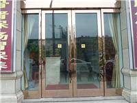 天津大港区安装钢化玻璃门厂家定制无框玻璃门