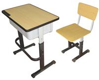 阶梯课桌椅华鑫教学设备钢木课桌椅