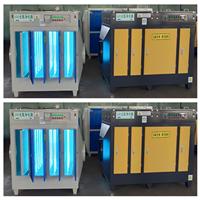 UV光解废气处理设备等离子净化器光氧催化一体机喷漆活性炭环保箱