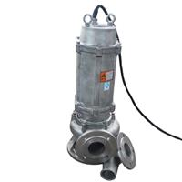 广州全一泵业WQG型不锈钢潜水污水泵 不锈钢耐腐蚀潜水泵 海水排污泵